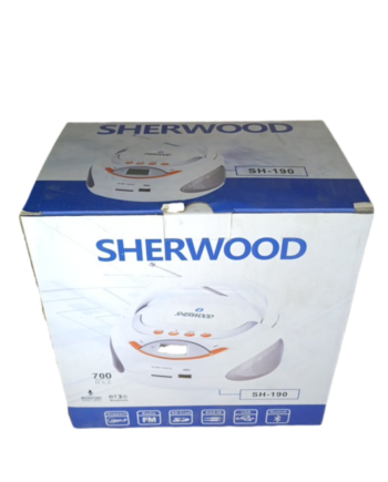 رادیو و پخش کننده موزیک شروود SHERWOOD RADIO & MUSIC MP3 USB FT CARD SH-190