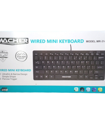 کیبورد با سیم مچر MACHER WIRED MINI KEYBOARD MR-314